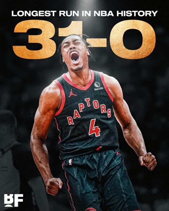 猛龙队大胜魔术队 巴恩斯创80年历史纪录